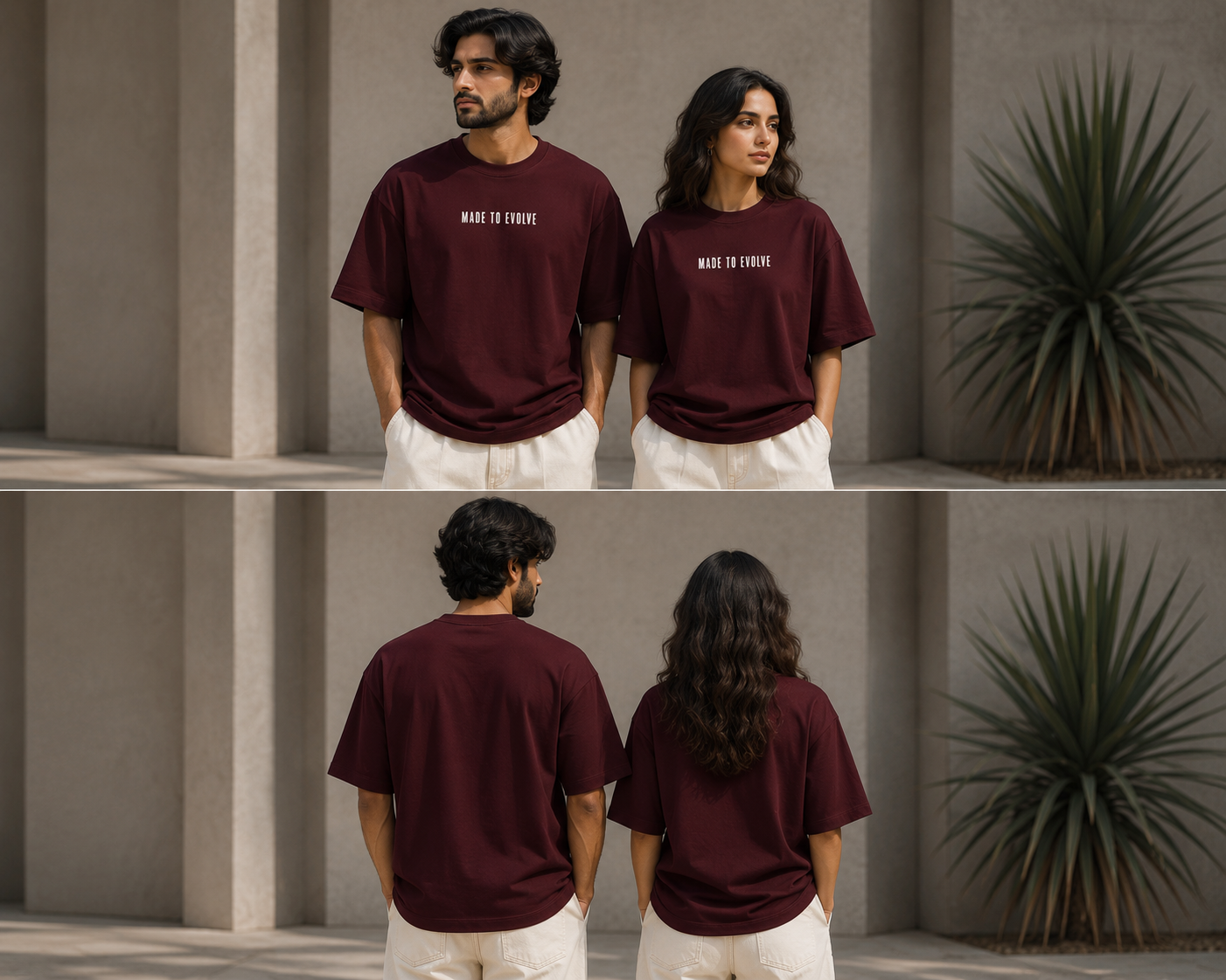 Premium Oversized Terry - knit Tee