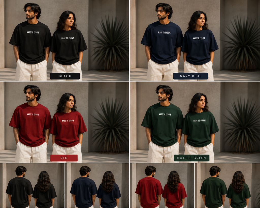 Premium Oversized Terry - knit Tee