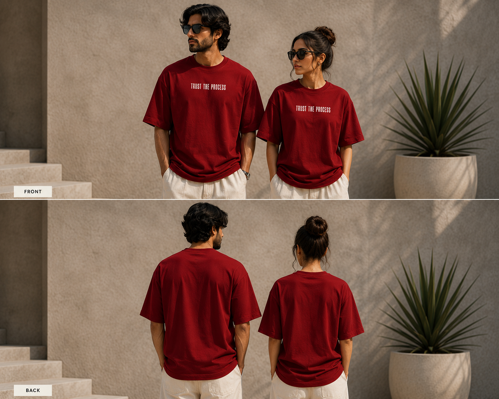 Premium  Oversized Terry - knit Tee