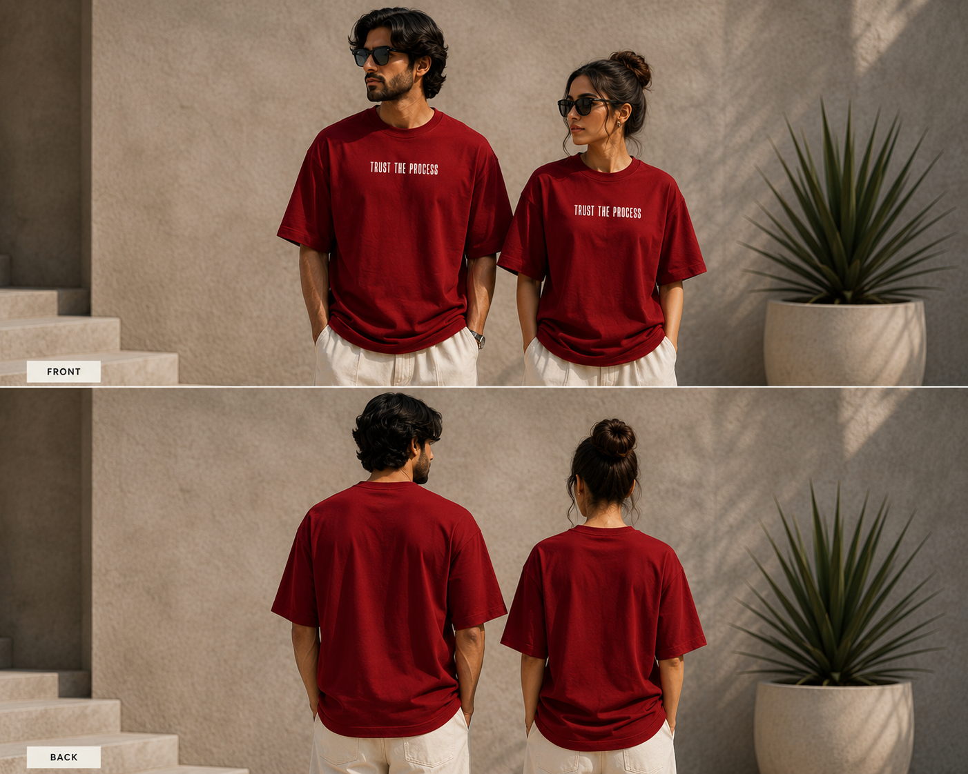 Premium  Oversized Terry - knit Tee