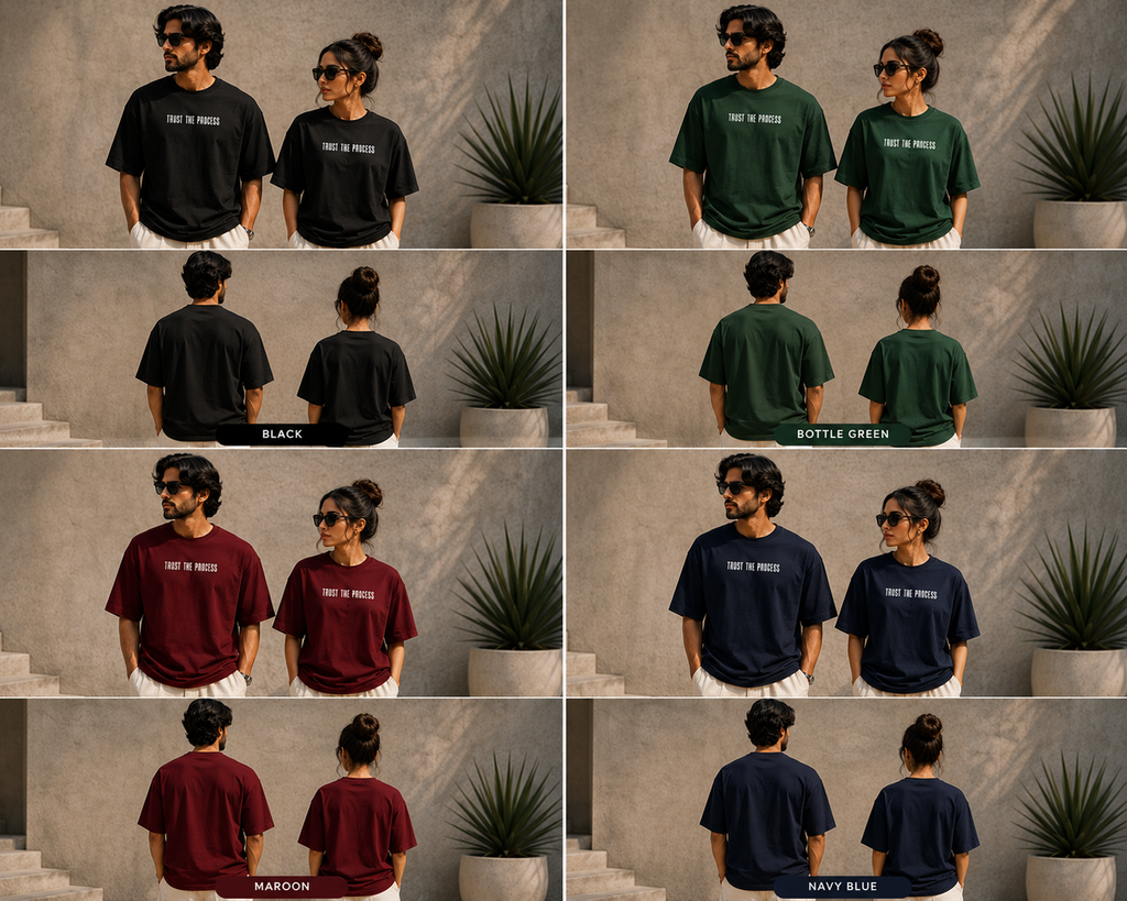 Premium  Oversized Terry - knit Tee