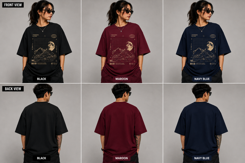 Premium Oversized Unisex Terry- knit Tee