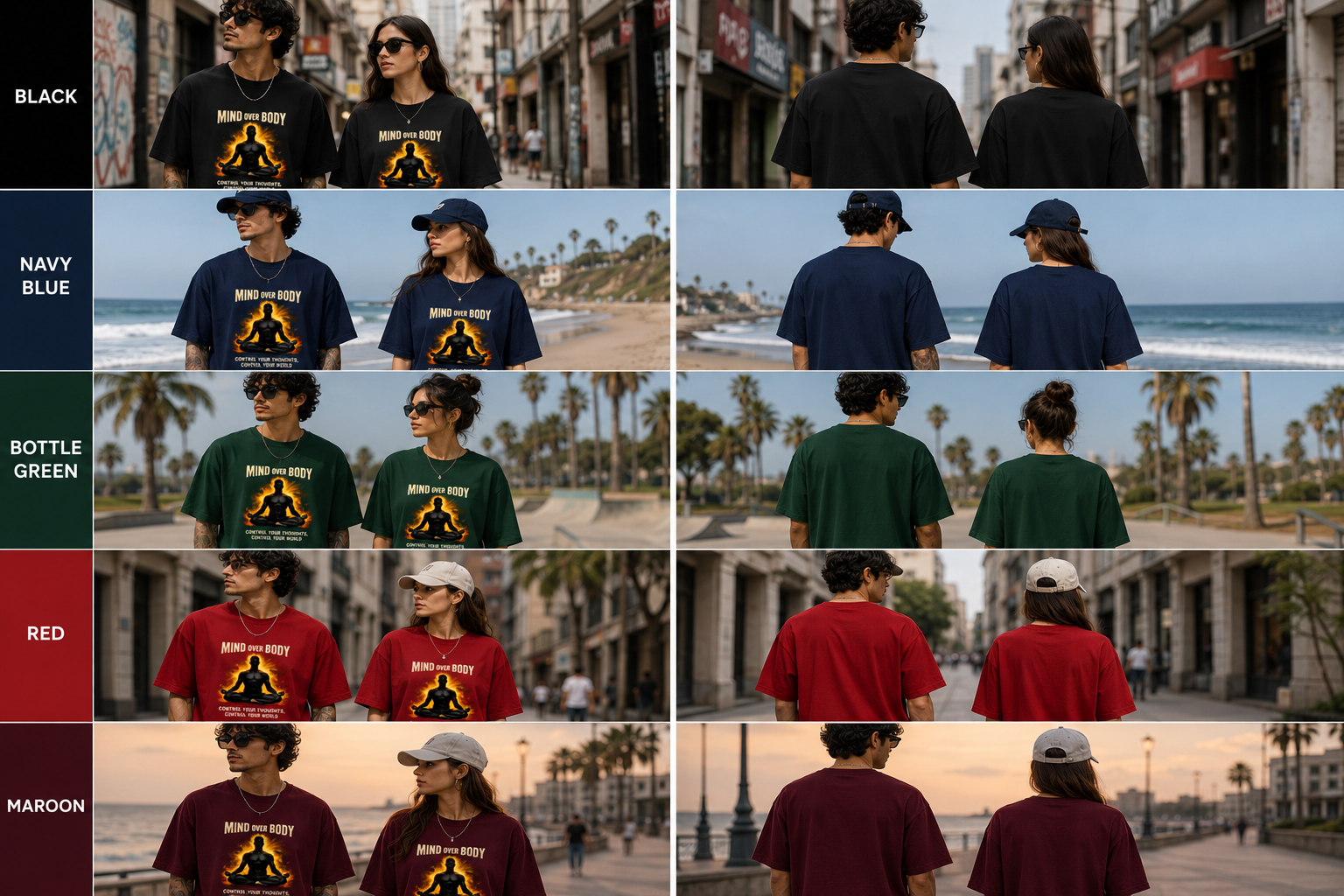 Premium Oversized Unisex Terry- knit Tee