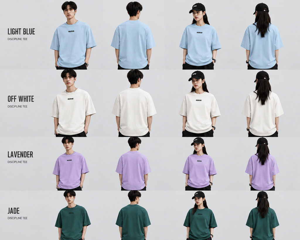 Premium Oversized Terry - knit Tee