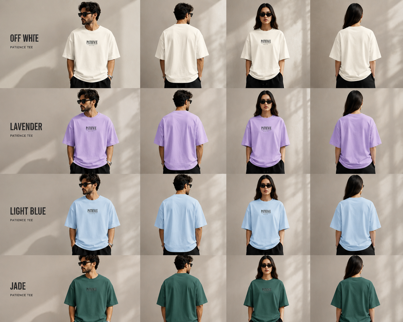 Premium Oversized Terry - knit Tee