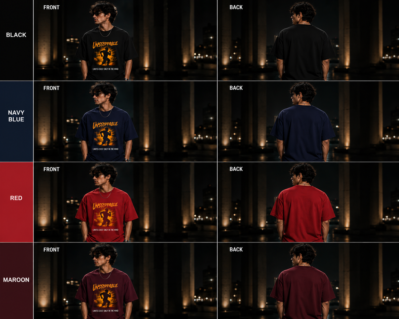Premium oversized Men Terry‑ knit Tee