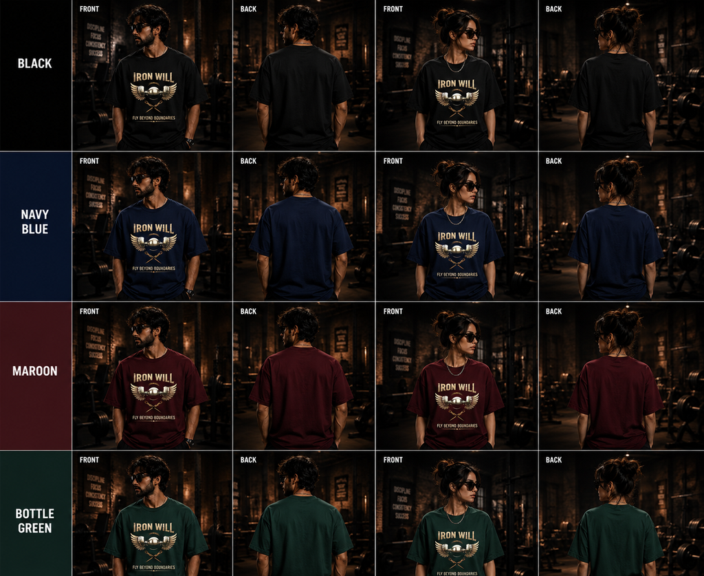 Premium oversized unisex Terry ‑ knit Tee