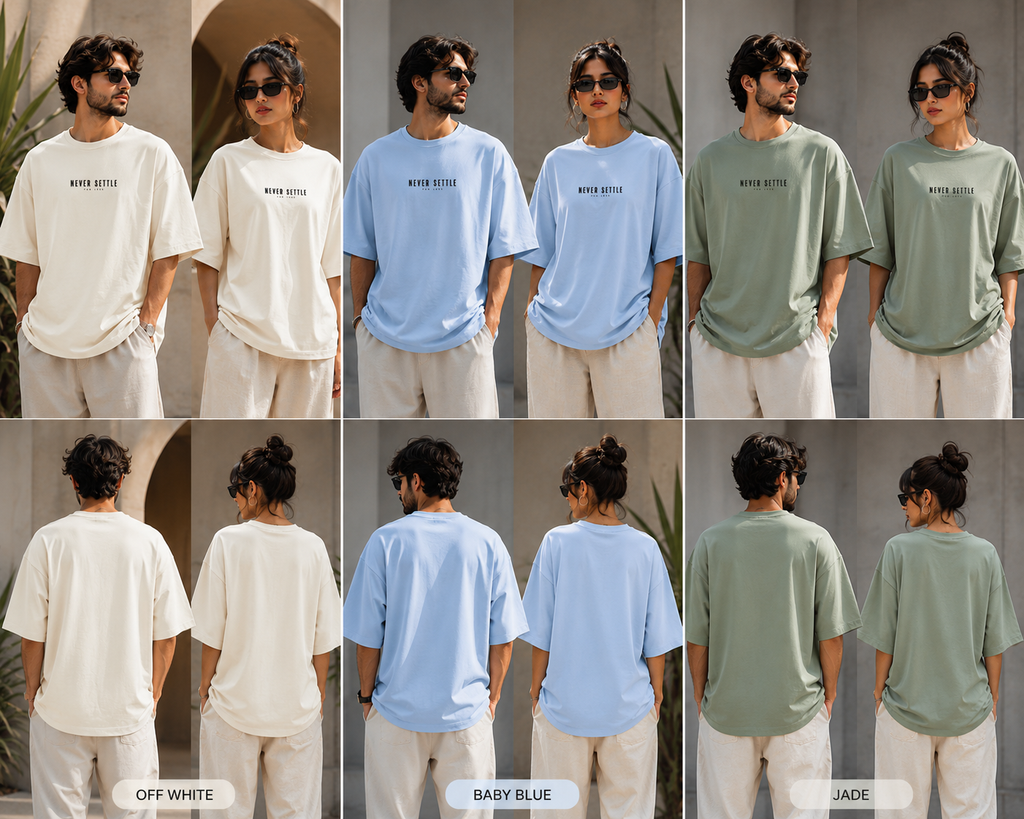 Premium Oversized Terry - knit Tee
