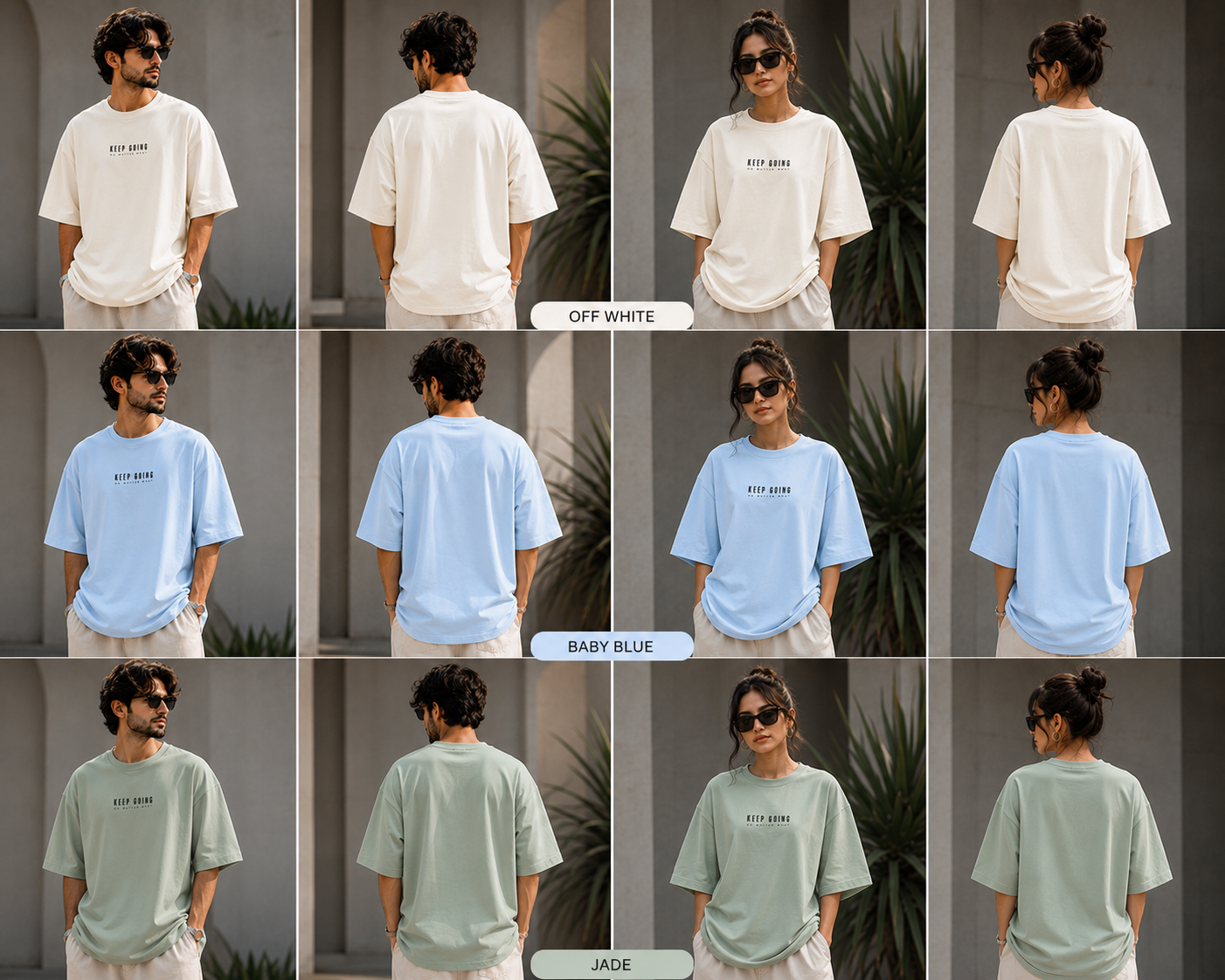 Premium Oversized Terry - knit Tee