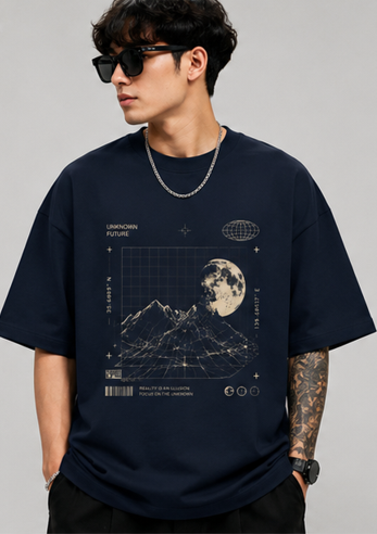 Premium Oversized Unisex Terry- knit Tee