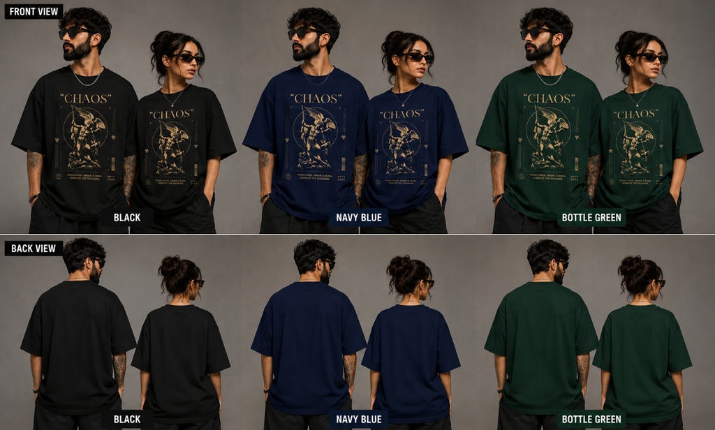 Premium Oversized Unisex Terry- knit Tee