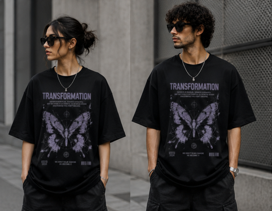 Premium Oversized Unisex Terry- knit Tee