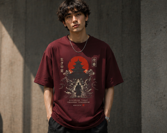 Premium Oversized Unisex Terry - knit Tee