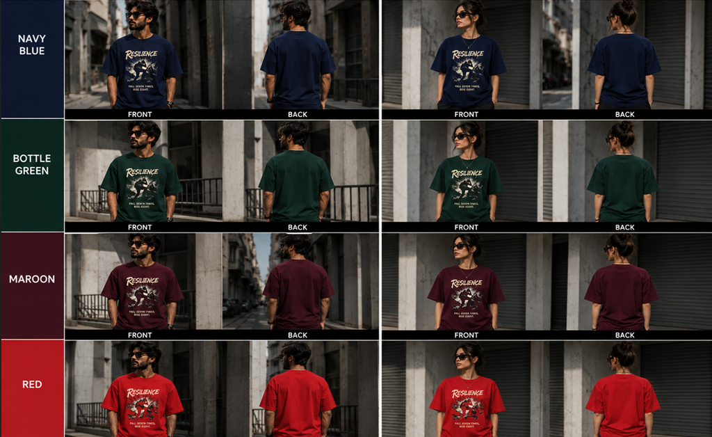 Premium Oversized Unisex Terry-knit Tee