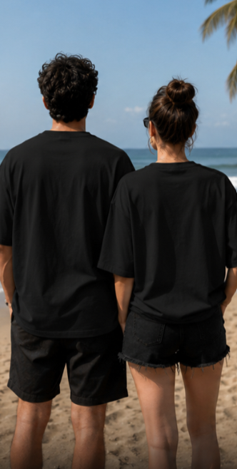 Premium Oversized Unisex Terry- knit Tee