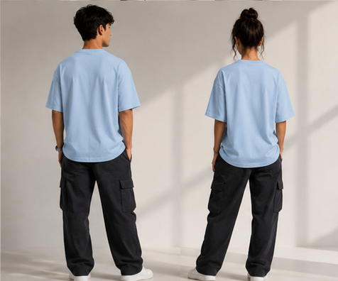 Premium Oversized Terry - knit Tee
