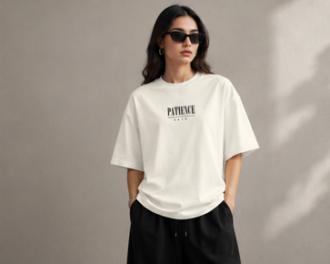 Premium Oversized Terry - knit Tee