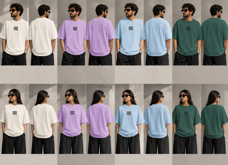 Premium Oversized  Terry - knit Tee
